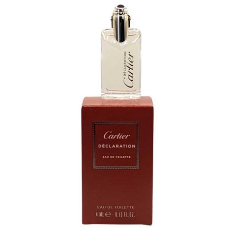 cartier déclaration eau de toilette miniature 4 ml man